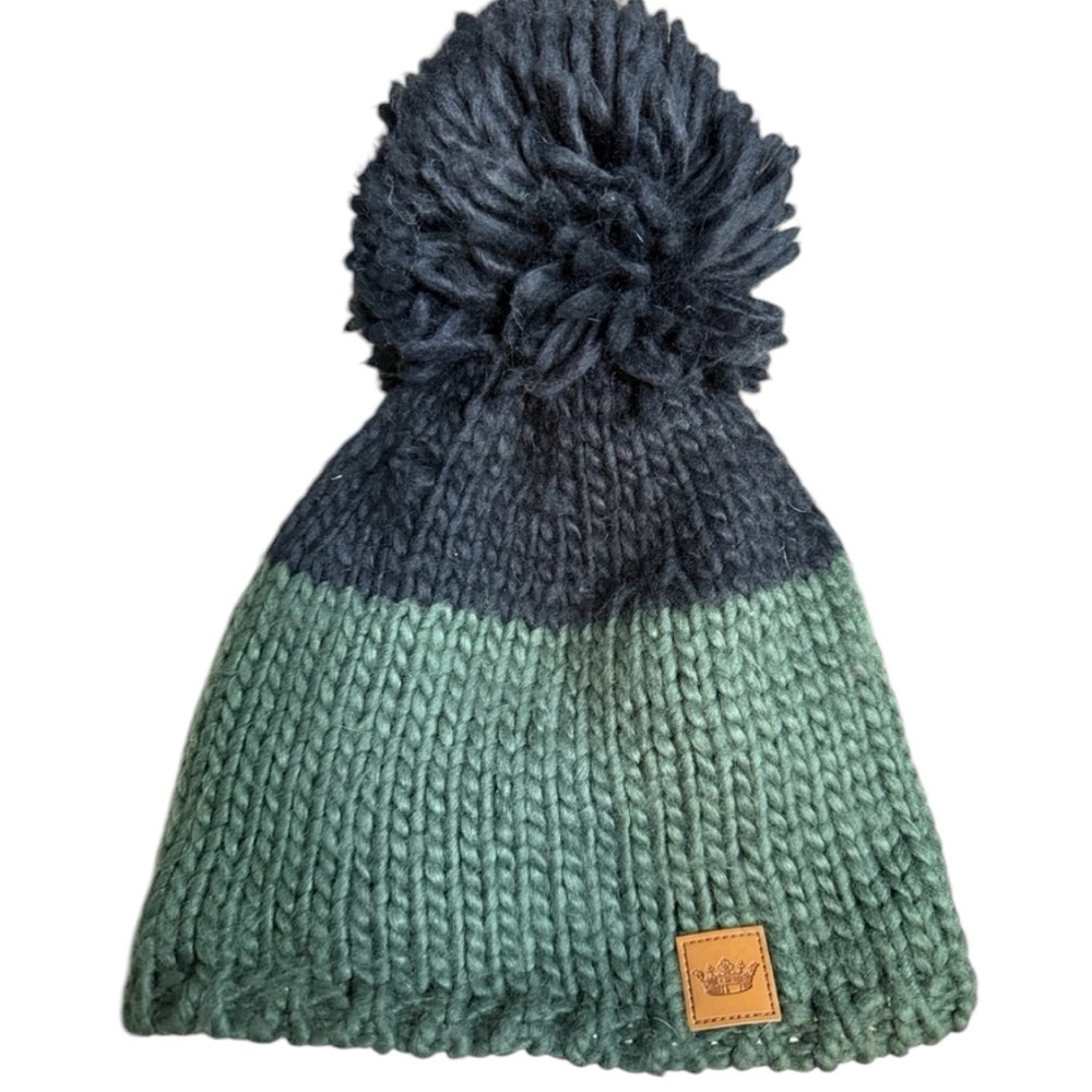 fleece lined beanie black/olive green.‎ WARMEST hat out there!